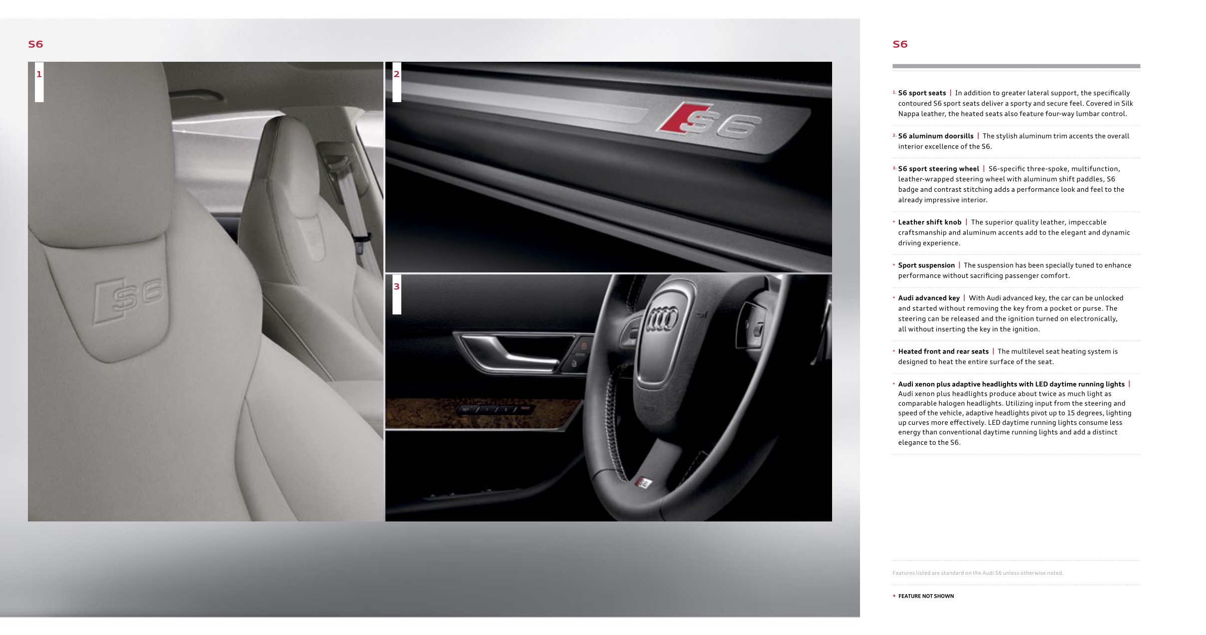 2010 Audi A6 Brochure Page 23